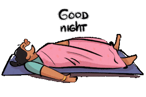 Good Night Tamil Sticker