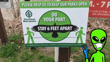 Social Distancing GIF