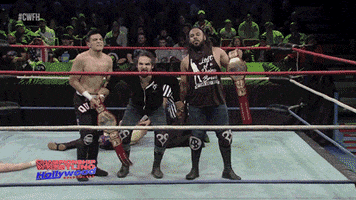 Andy Brown Victory GIF by United Wrestling Network