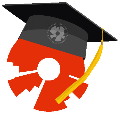 University Iceland Sticker by Háskólinn í Reykjavík