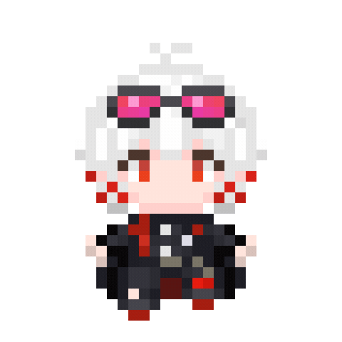Pixel 8Bit Sticker