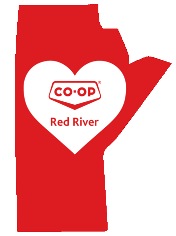 Manitoba Lovelocal Sticker by Red River Coop