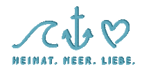 Anker Welle Sticker by Heimatmeer