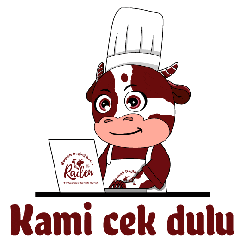 Raden For Meat Sticker
