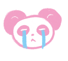 Sad T-T Sticker