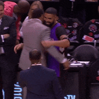 Nba Playoffs Hug GIF by ESPN