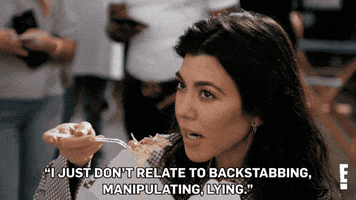 lying keeping up with the kardashians GIF by E!