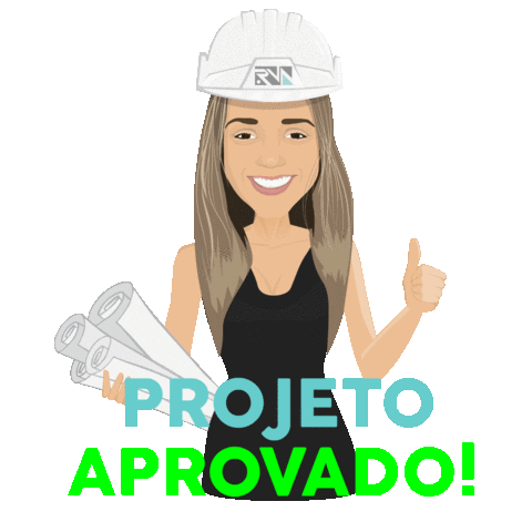 Arquiteta Rvn Sticker by Renata Vila Nova