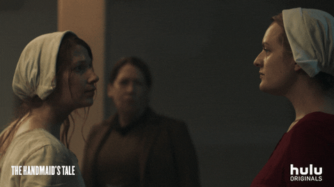 Elisabeth Moss Handmaidstale GIF by HULU - Find & Share on GIPHY