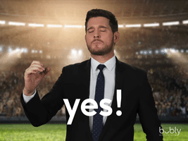 Michael Buble Yes GIF by bubly