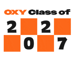 Class Of 2027 Sticker by Occidental College