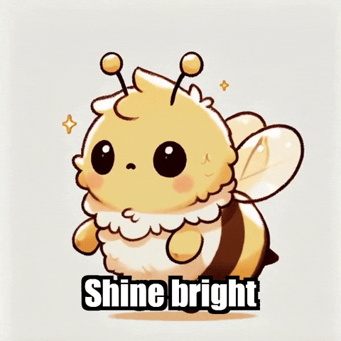 Joy Shine Bright GIF by Beelightened