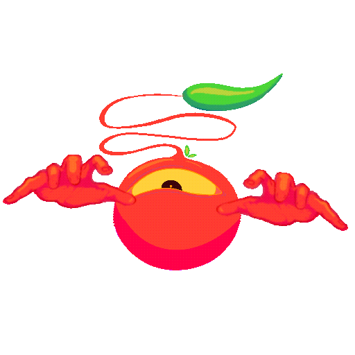 Scritchyapple Sticker
