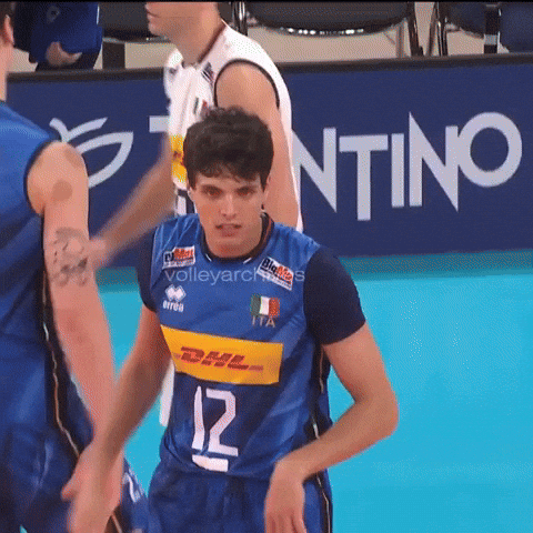 Volleyball Hug GIF