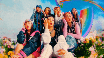 Shooting Star Rainbow GIF by XG Official