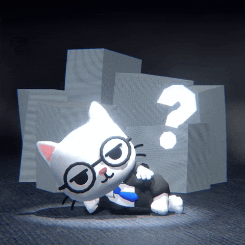 Cat Office GIF