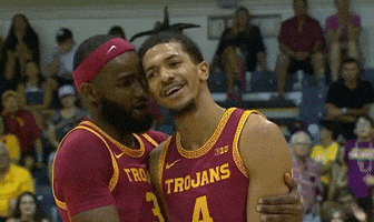 Basketball Hoops GIF by USC Trojans