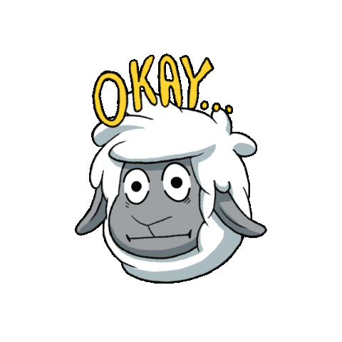 Sheep Sticker by The Sad Times