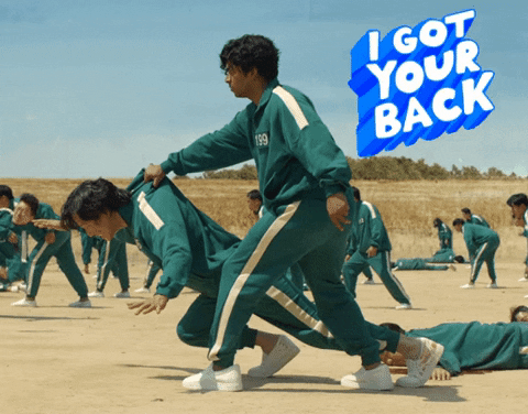 I Got Your Back GIF by Justin - Find & Share on GIPHY
