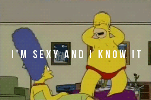 Sexy Homer Simpson GIF