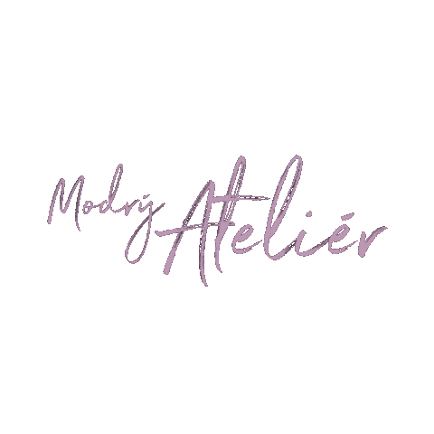 Modrý ateliér Sticker