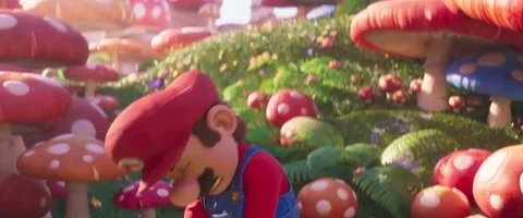 Tired Super Mario Bros Movie GIF