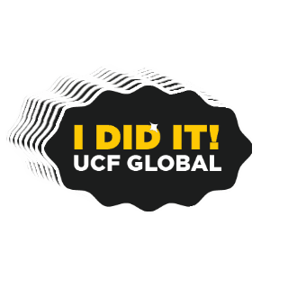 UCF Global Sticker