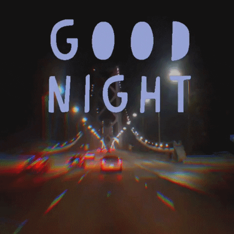 Driving Good Night GIF by Yevbel