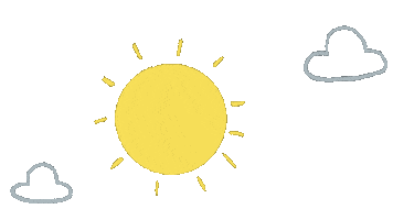 Sun Drawing Sticker