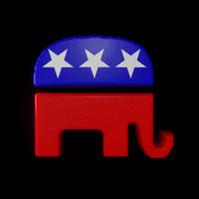 GOP elephant melting