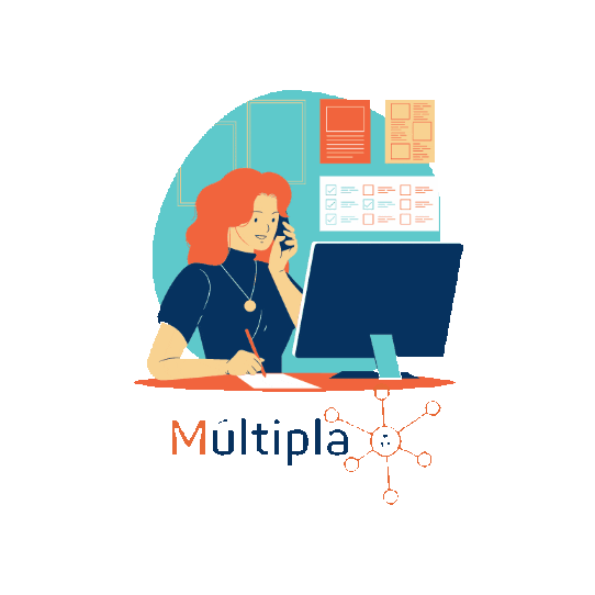 Multipla Consultoria RH Sticker