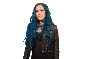 Confused Alissa Sticker by Arch Enemy