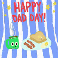 Fathers Day Illustration GIF by Jess
