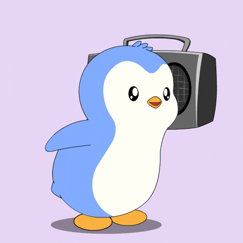 Happy Dance GIF by Pudgy Penguins by pudgypenguins