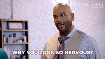 Nervous Why So Serious GIF by ALLBLK (formerly known as UMC)
