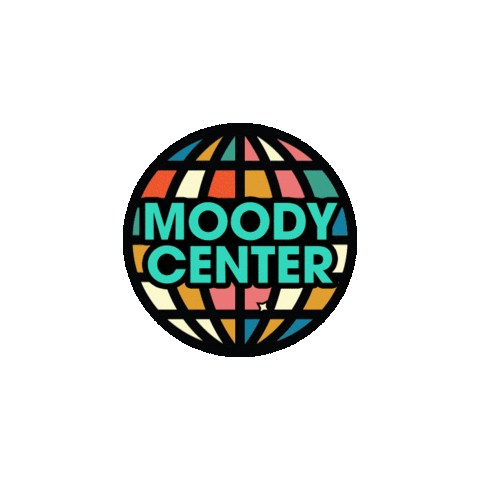 Moody Center Sticker
