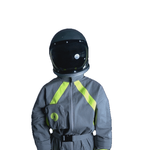 Party Astronaut Sticker by Luceo