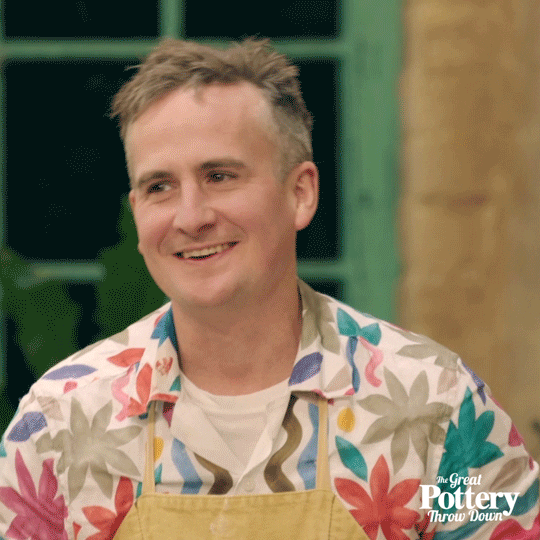 Laugh React GIF by The Great Pottery Throw Down