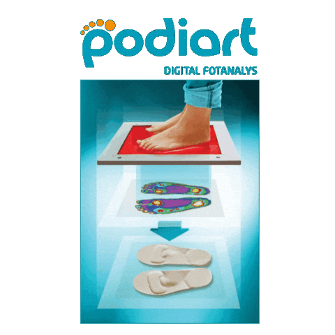 Feet Hälsa Sticker by Podiart