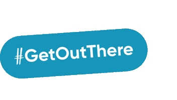Getoutthere Sticker by Health Improvement Commission for Guernsey and Alderney LBG