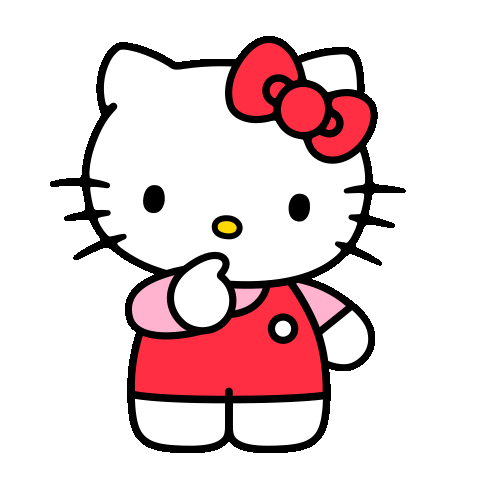Hello Kitty Sticker by Sanrio Korea - Find & Share on GIPHY