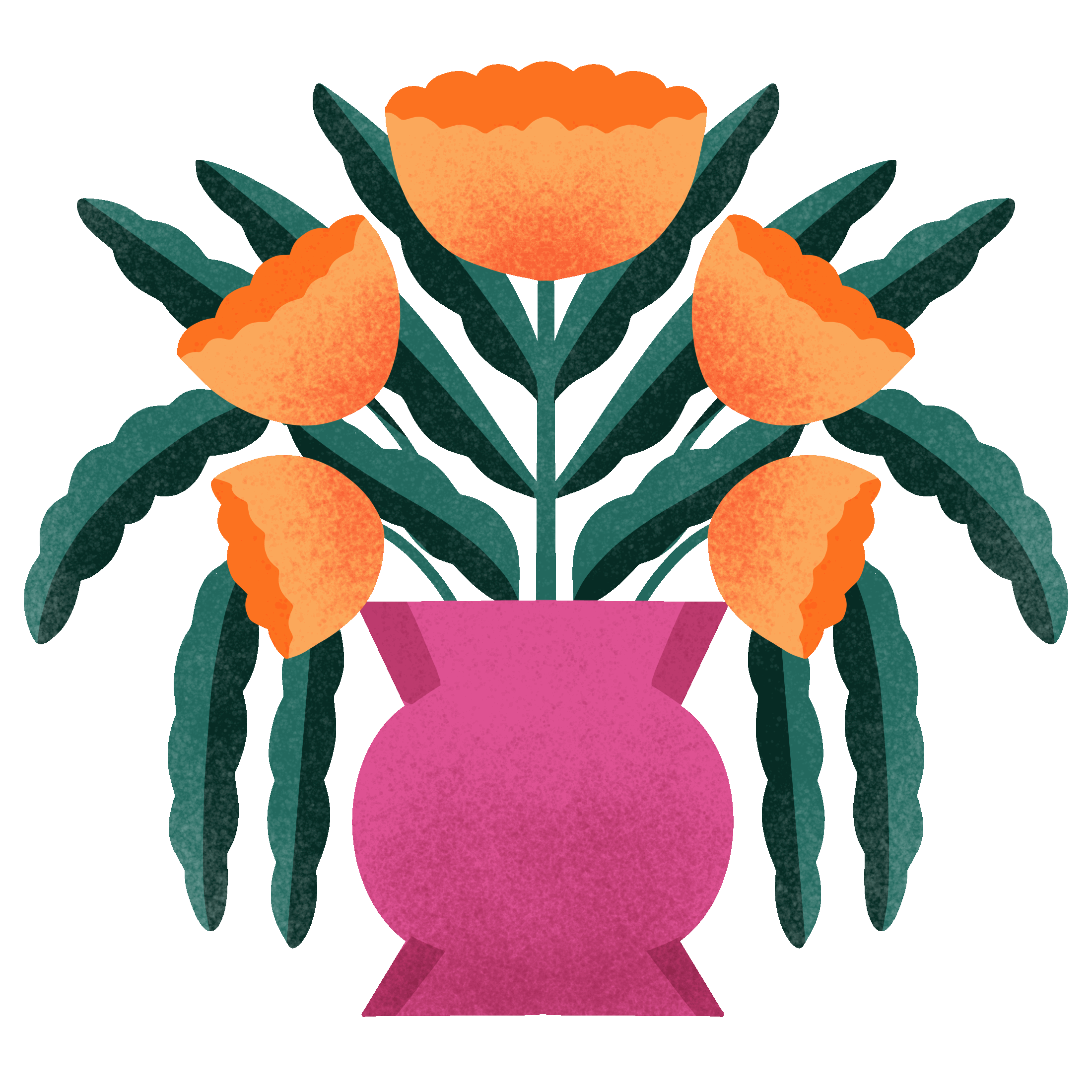 Flowers Vase Sticker by Bett Norris for iOS & Android GIPHY