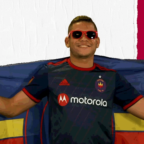 Happy Chicago Fire GIF by Chicago Fire Football Club