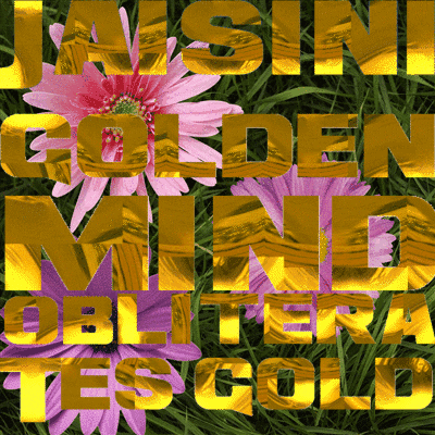 ryankeller965 gold art gif paul jaisini pink flowers GIF