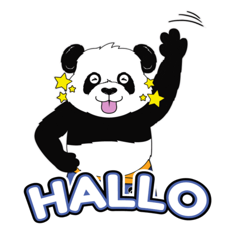 Hallo Sticker by Panda Auto Detailing