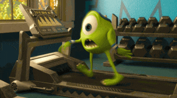 monsters university running GIF by Disney Pixar
