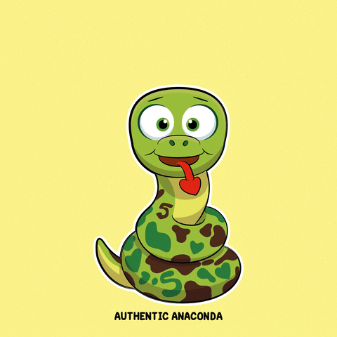 Character Anaconda GIF by VeeFriends