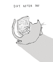 cat life GIF by hoppip