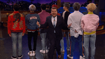 Turn Around Hello GIF by The Late Late Show with James Corden