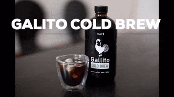 Coffee Mexico GIF by Gallito Cold Brew